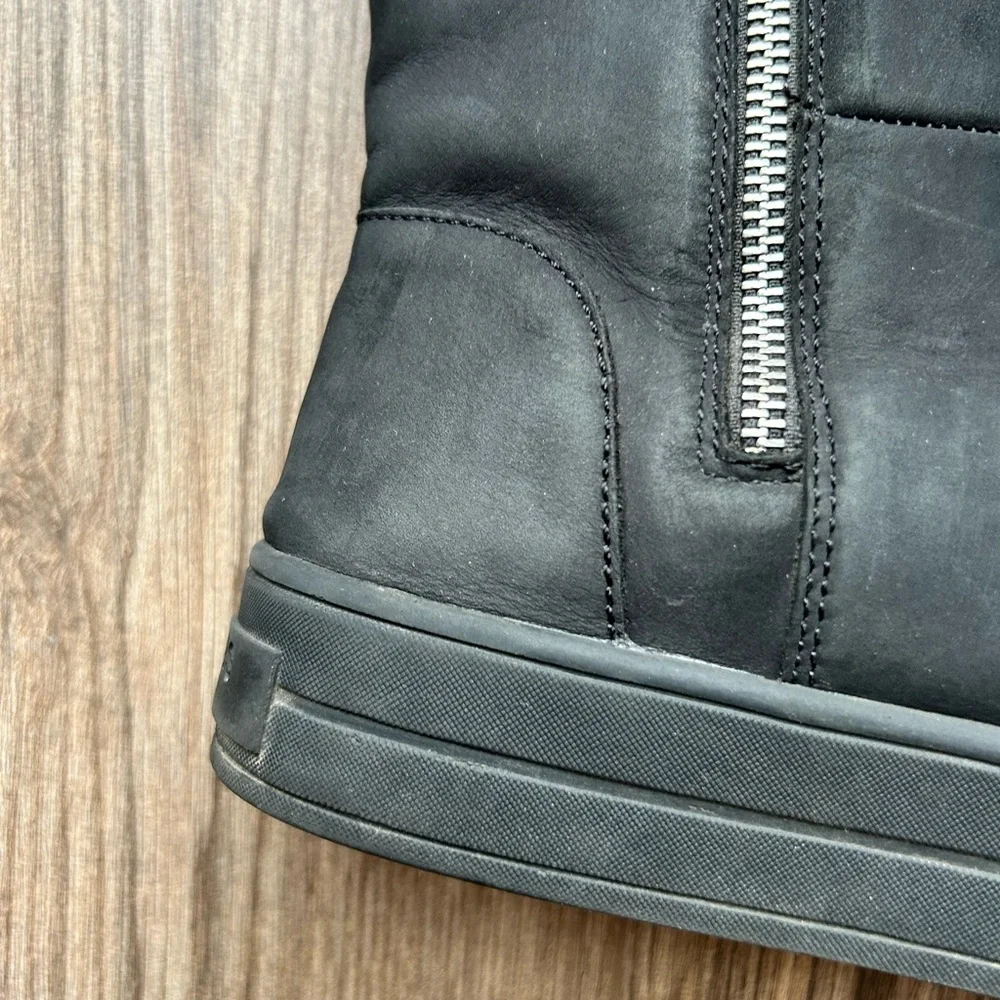 J/Slides Henley Platform Leather Boots | 8 - Picture 5 of 15